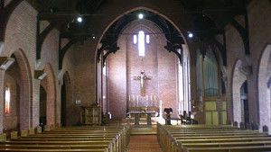 All Saints Church of England, Preston, at which Albert Lawrence and Honora O'Brien were married on January 30, 1915.
